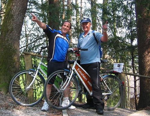 Biking in Zurich