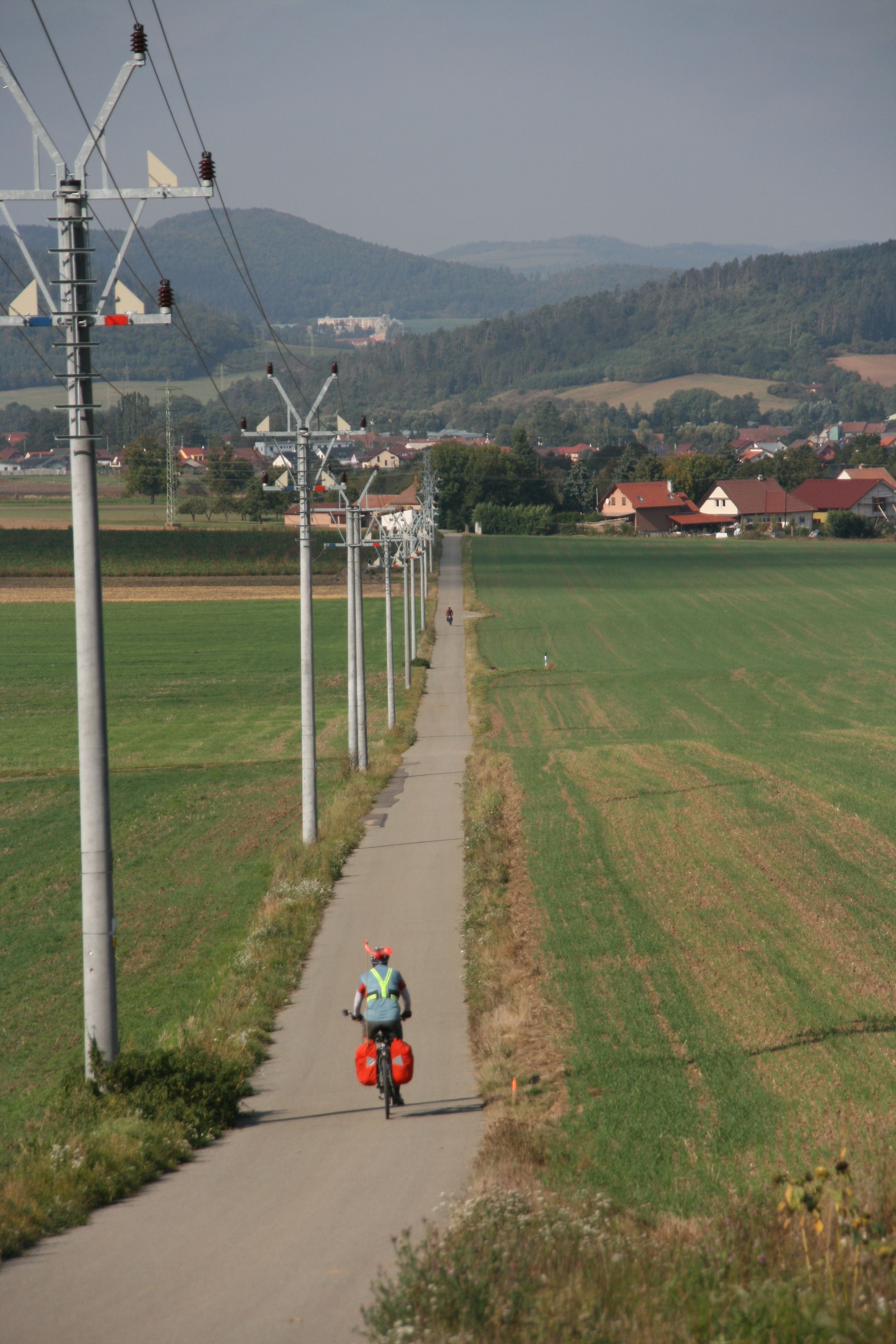 Riding From Brno to Prague via Litomyšl