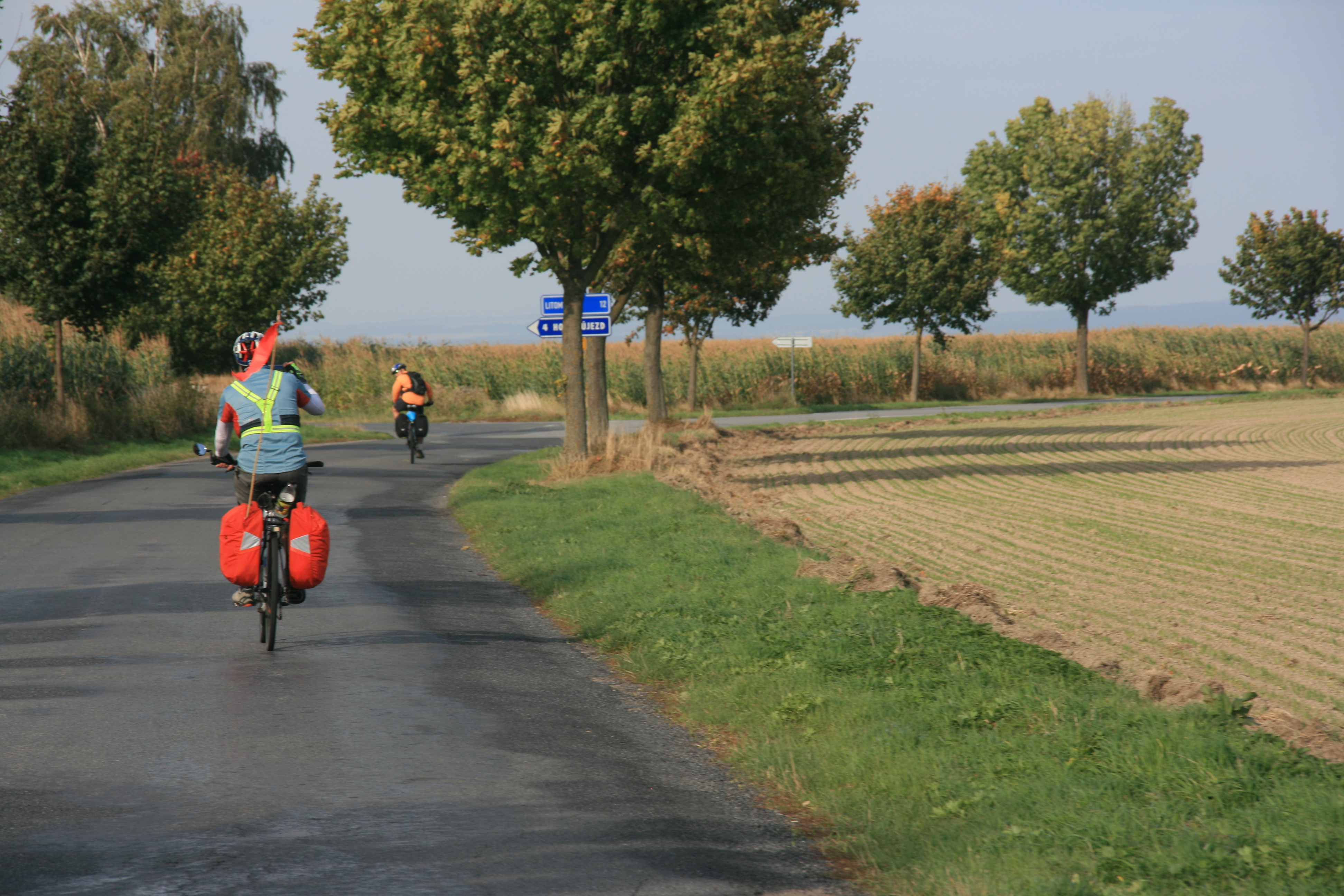 Riding From Brno to Prague via Litomyšl