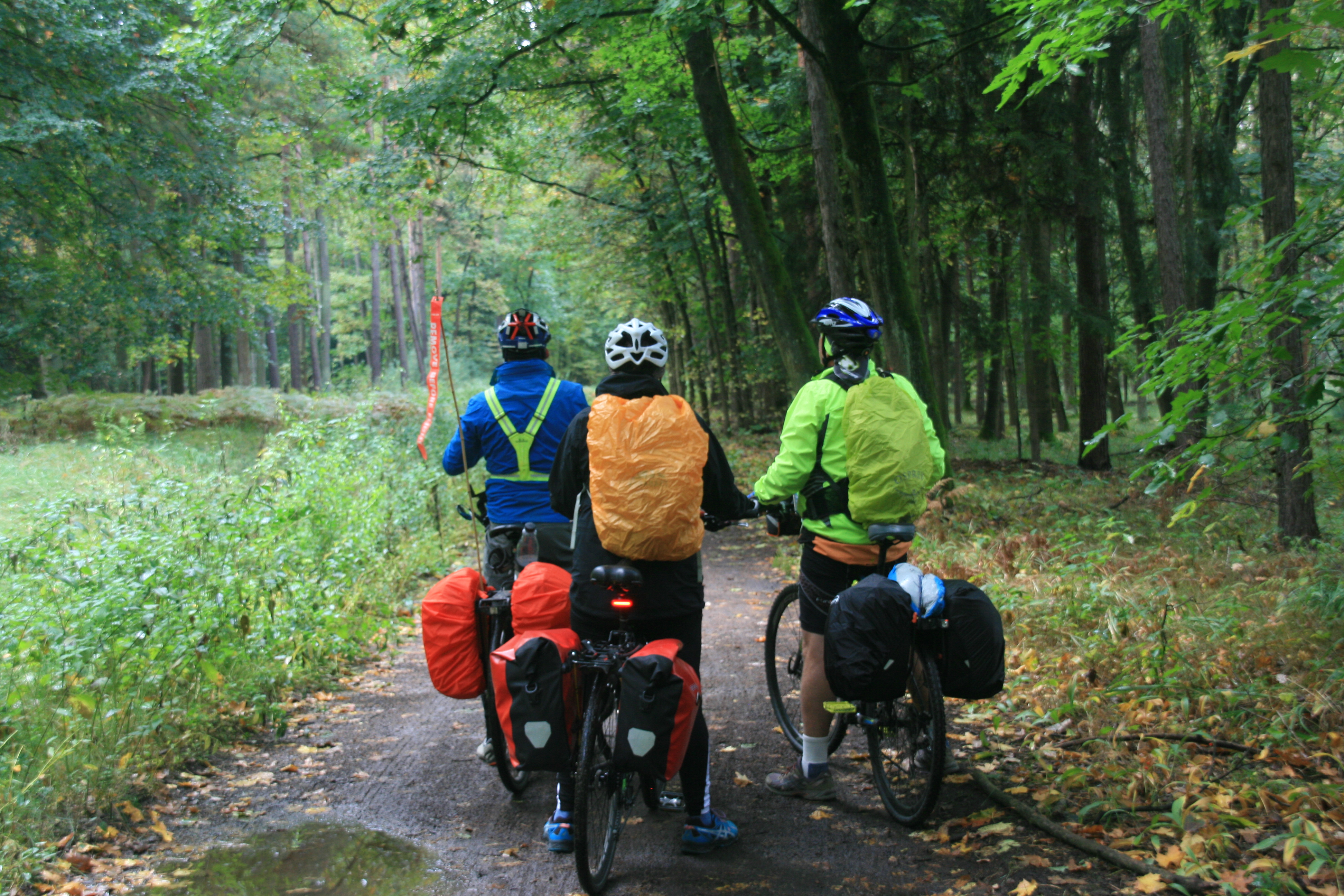 Riding From Brno to Prague via Litomyšl